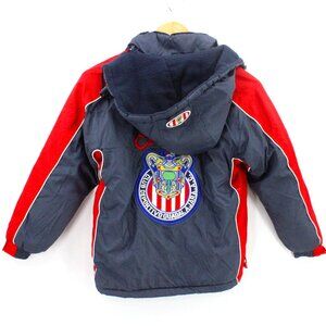 Vintage K-31 X Chivas Guadalajara Puffer Jacket Kids Youth Soccer Mexico Size M